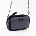 Mini borsa in pelle nera