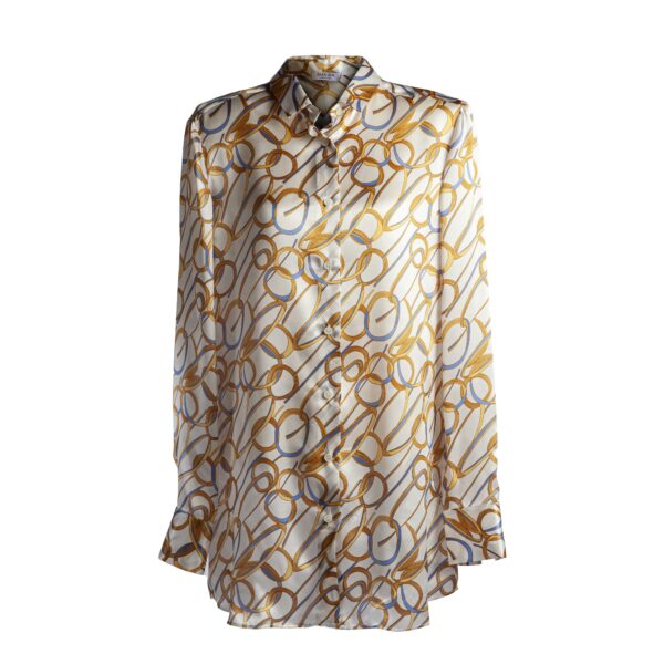 Gold silk shirt - Silky Shirt Natura Aurora