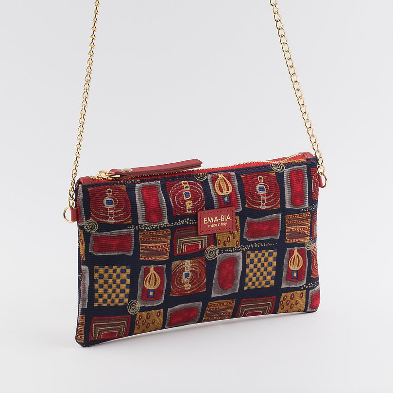 Tasche mit Print-Muster-ton-sur-ton-rot-3