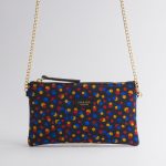 Borsa in seta con catena oro