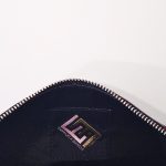 Bag in silk and leather with black chain