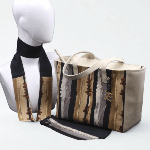 Beige shoulder bag - Silky kit 30