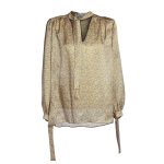 camicia in seta jasmine oro