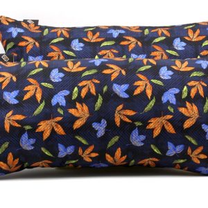 Cuscini rettangolari decorativi in seta imbottiti floreali