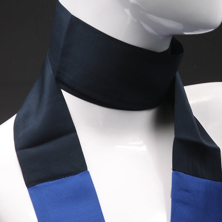 foulard blu elettrico