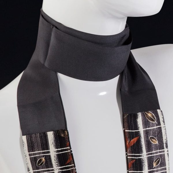 Foulard da giorno grigio