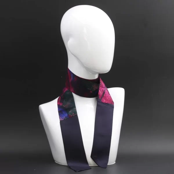 Foulard in pura seta viola