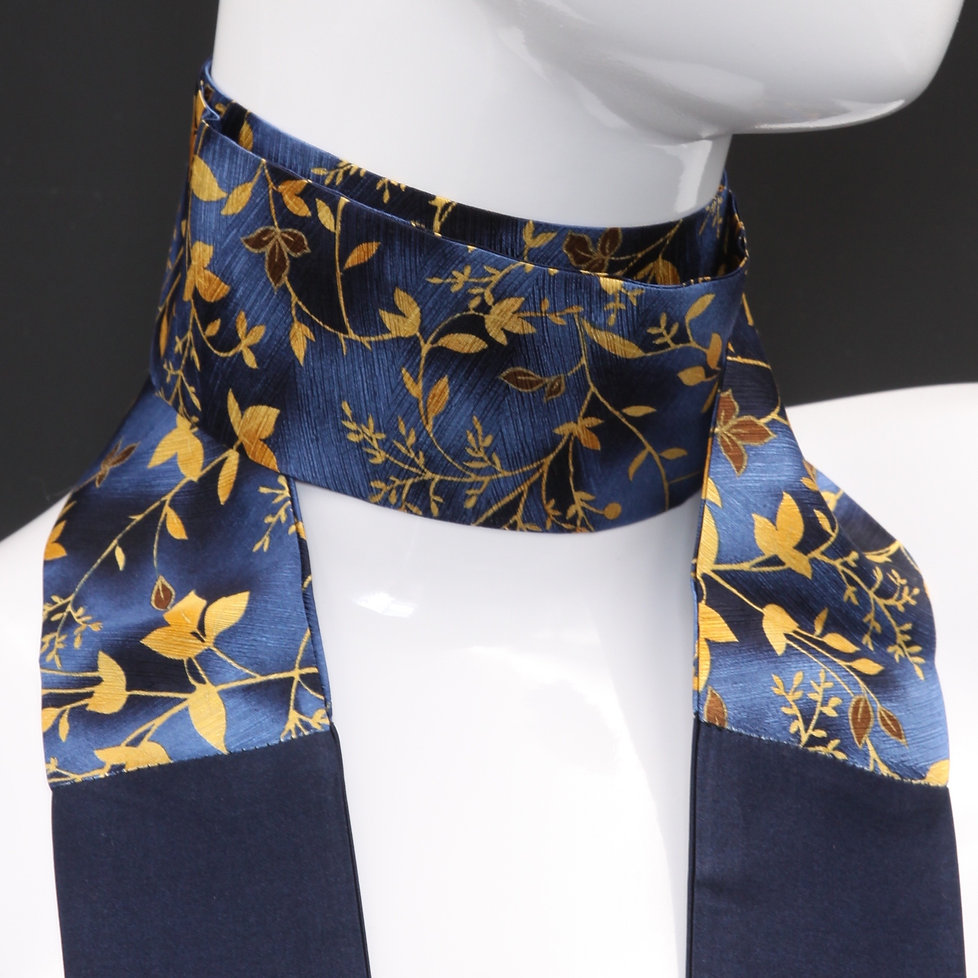 foulard-small-blue-in-pure-silk foulard small blue in pure silk