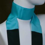 foulard verde petrolio