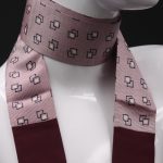 foulard viola