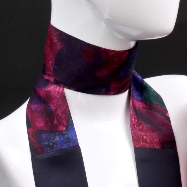 foulard-viola-blu foulard viola