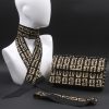 Kit Clutch in seta con disegni geometrici - Silky Kit Clutch
