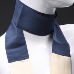 foulard blu