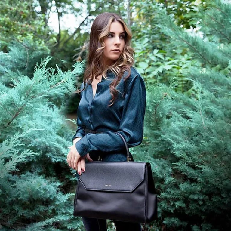 seiden und ledertasche silky maya seiden und ledertasche silky maya