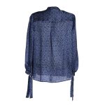 camicia in seta jasmine maniche ampie retro