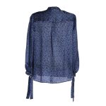 camicia in seta jasmine maniche ampie retro