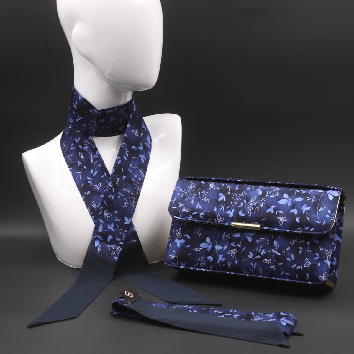 Kit Clutch pochette in silk blue - Silky Kit Clutch, Buy Online