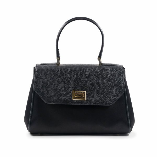 Borsa a mano elegante nera