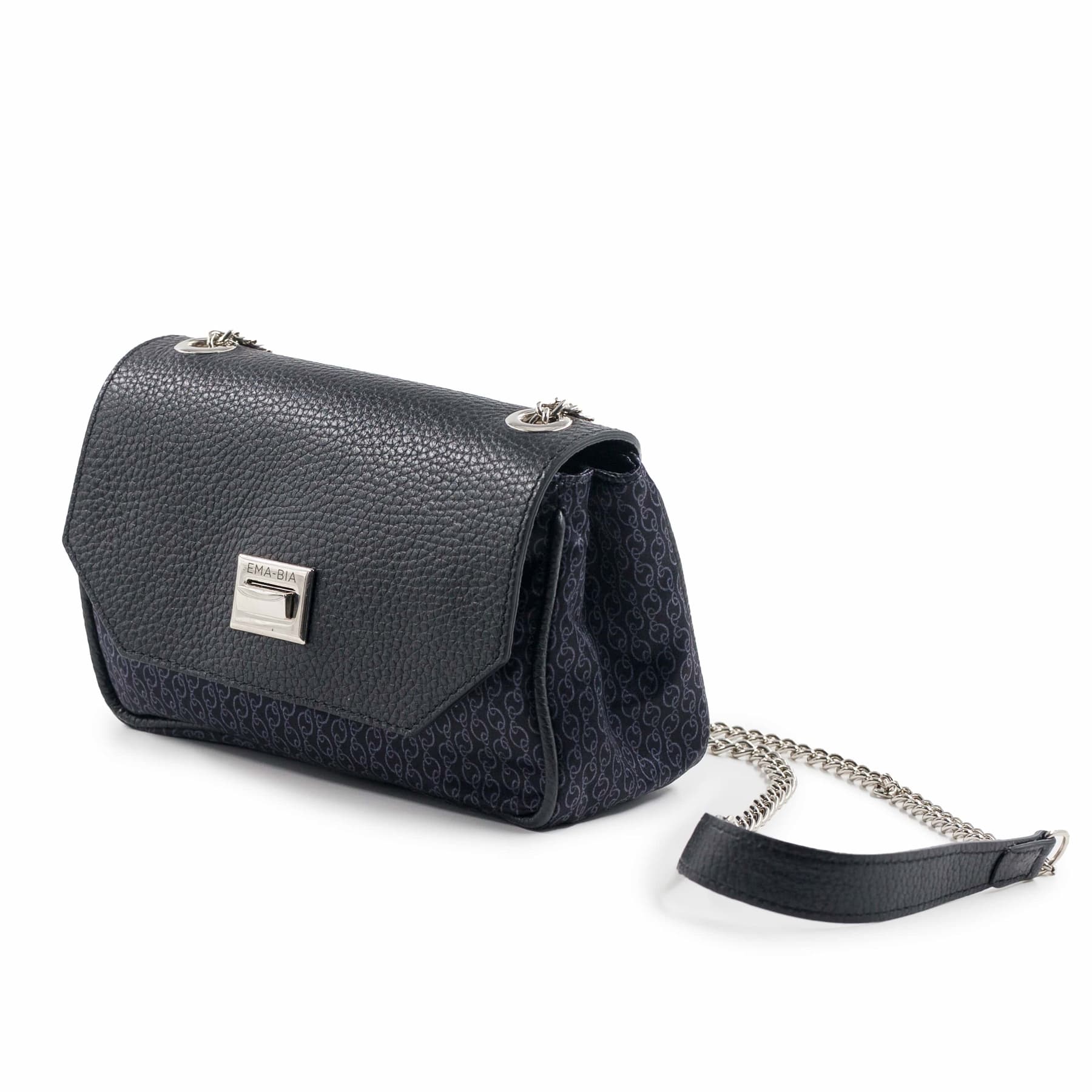 borsa-con-catenella-elegante-grigia-lato blank