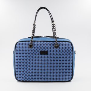 Denim and silk day bag - Silky 35