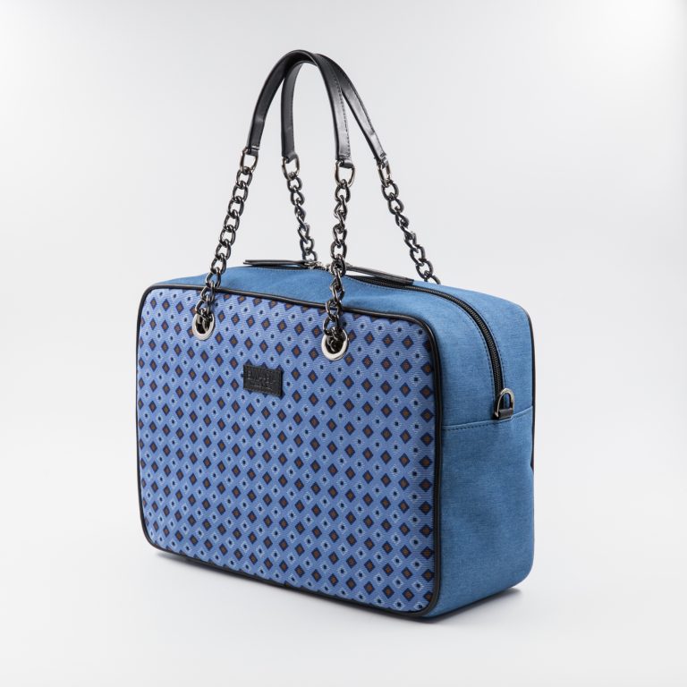 borsa-in-jeans-e-pelle-blu-con-catenella