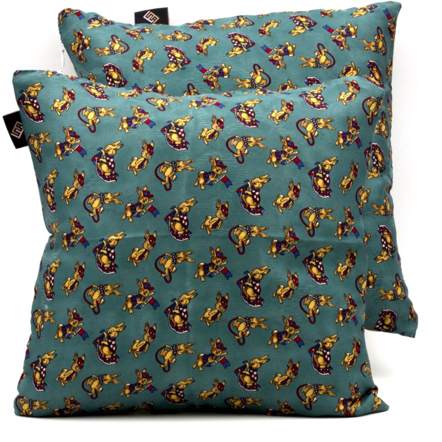 Cuscini quadrati arredo moderni verde - Silky Pillows Square blank