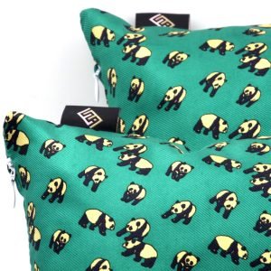 Cuscini quadrati arredo moderni verde stampati - Silky Pillows Square